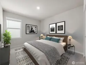 Photo of same plan but not actual home and reflects different colors and elevation.