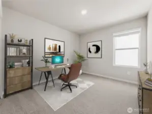 Photo of same plan but not actual home and reflects different colors and elevation.