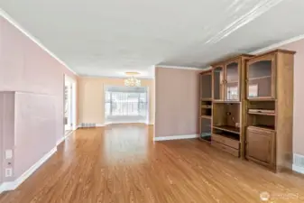 Huge living room/dining room