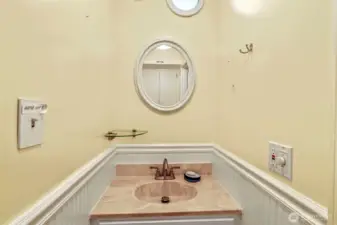 Half bath downstairs