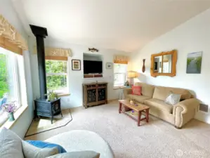 Cozy and comfortable living area