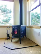 Vermont Castings wood burning stove