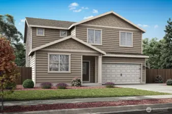 Example of the Whidbey floorplan to be located at 9763 Hay St SE