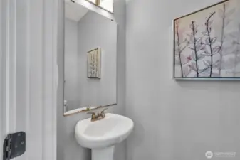 Powder Room on Main Level