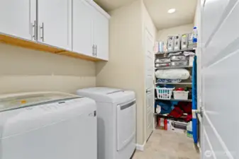 Upstairs laundry
