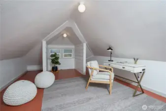 The sellers used this space as a home office.