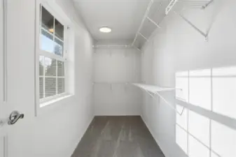 primary walk in closet