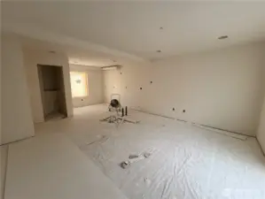 Stay tuned for the finished pics!