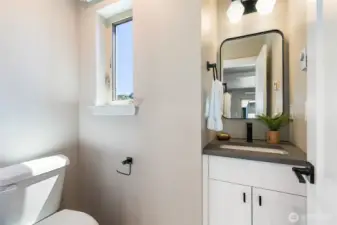 Staged photo of similar townhome. Not subject property.