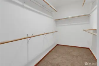 primary walk in closet