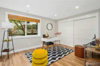 1st lower floor bedroom.
