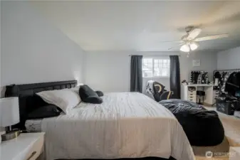 Primary Bedroom with Partial View of the Sound