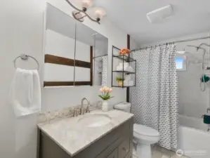 Remodeled Full Bath
