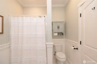Primary bathroom with shower