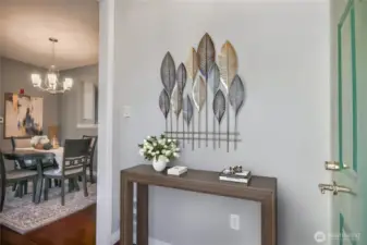 Entry leads to main living areas.
