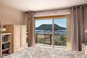 Primary bedroom view...