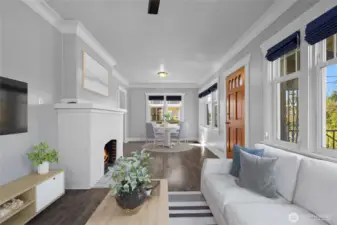 Photo is virtually staged!