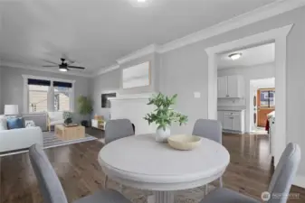 Photo is virtually staged!