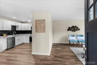 Enjoy the open space