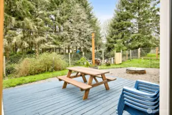 Back Deck Overlooking Canal