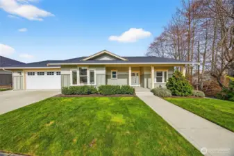 Charming Home situated on a quiet cul-de-sac next to a seasonal Creek and greenbelt space.