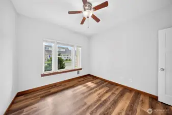 Additional view of third bedroom.