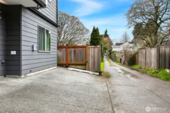 Off-Alley Parking Spot