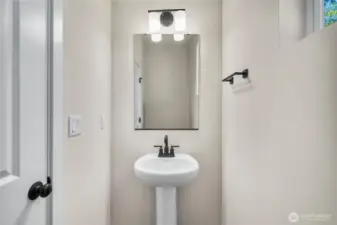 Half bath on Main.