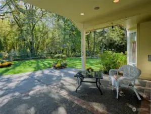 Covered patio