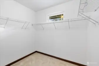 Spacious Walk-In Closet in Primary Bedroom