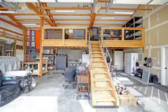 Heavy Duty Loft in garage