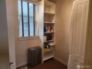 Upstairs utility room