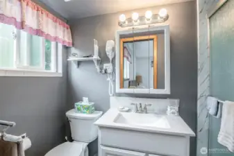 Updated primary bathroom.