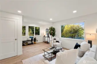 One of TWO living spaces!