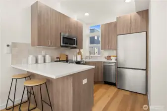 Photos shown are of a similar property.