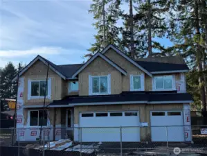 Under Construction - Current Photo of Actual Home Mid-December 2025.