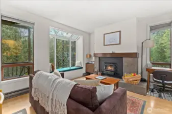 Enjoy the extra sunlight and privacy that comes with a corner unit.