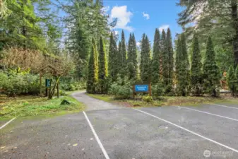 Plenty of parking at Snowater, you can always get your favorite spot.