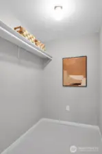 Primary Bedroom walk-in Closet