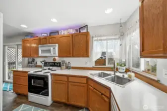 Lots of counter space