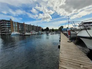 Enjoy ease of access in and out of the Marina.