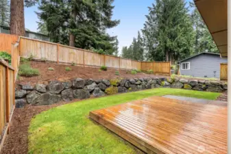The missing fenced has been installed.