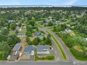 Proximity to the bay just east of the home