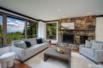 Formal Living Room with extensive territoial Views