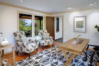 Fabulous Office space on the main level.  3/4 bath available if it needs to be used as a bedroom