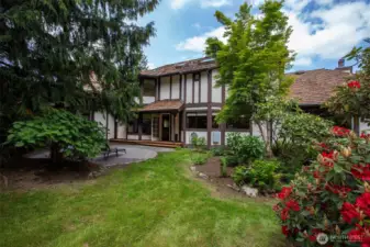 Lush Mature Landscaping surrounds the fully Fenced property