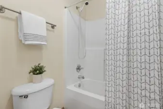 Full bathroom upstairs