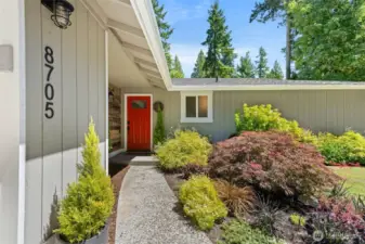 Front walkway