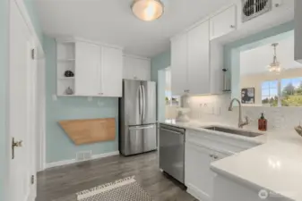 Updated kitchen