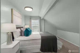 4th Bedroom, located upstairs